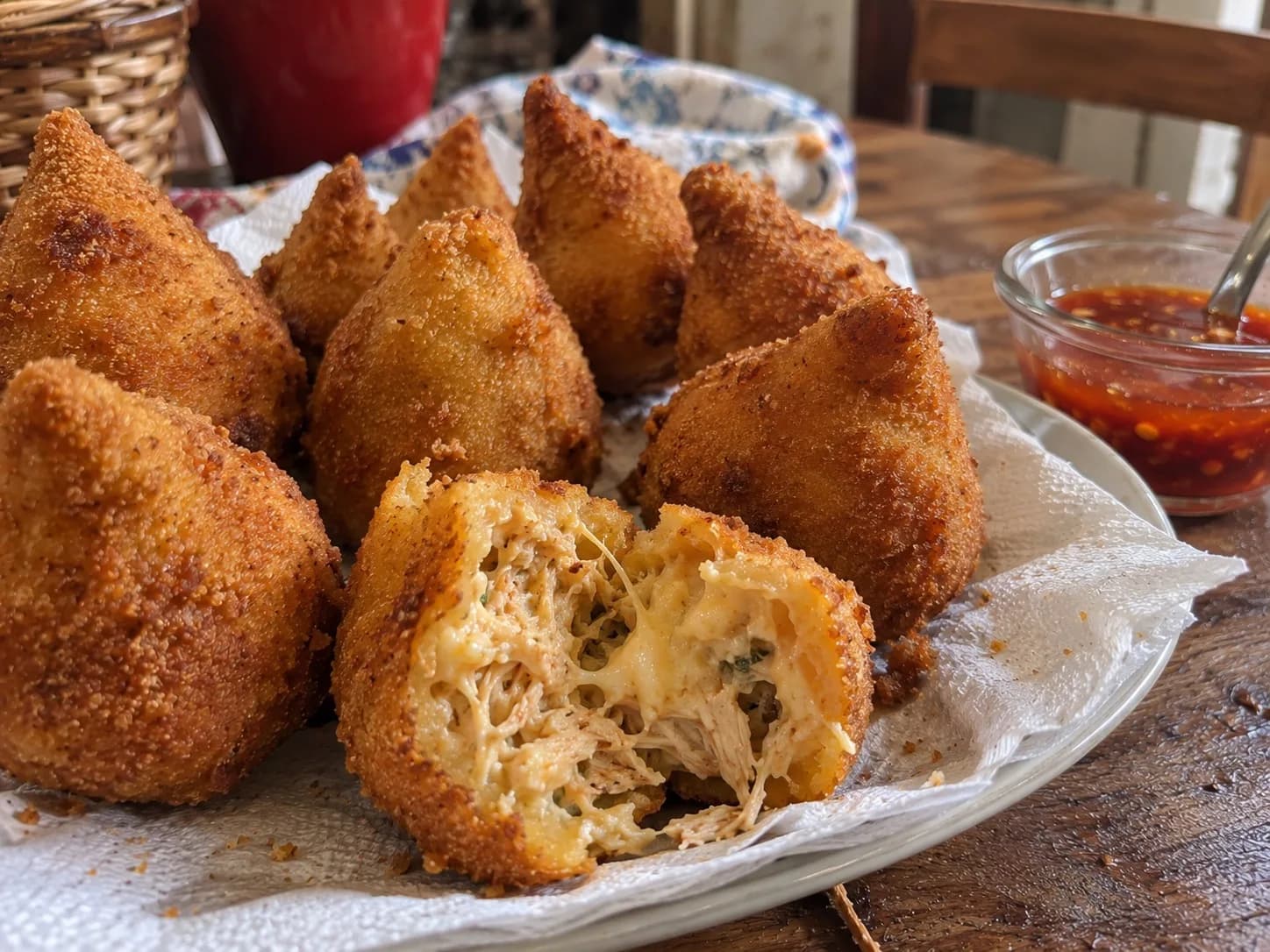 Coxinha de Frango Cremosa