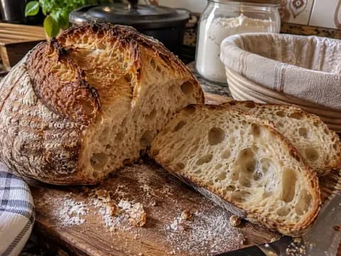 Pão de Fermentação Natural para Iniciantes